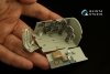 Quinta Studio QD32148 P-47D Thunderbolt Bubbletop Early 3D-Printed & coloured Interior on decal paper (Trumpeter) 1/32